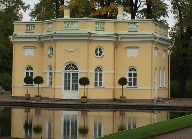 Pool House in the grounds of Catherine's Palace. Picture: Caroline Hurry